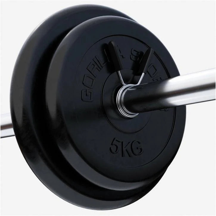 Hantelscheibenset Gummi 30/31 mm