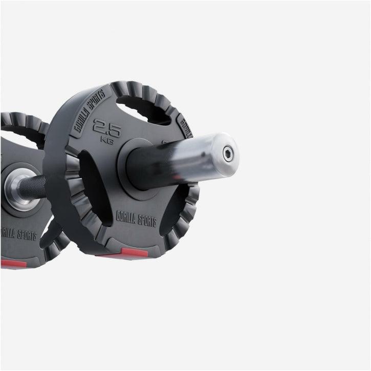 Hantelscheibe Kunststoff Gripper 50/51 mm 1.25-15 KG - Gorilla Sports Schweiz