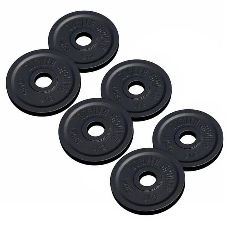 Hantelscheibe Olympia Gusseisen 50/51 mm - Gorilla Sports Schweiz