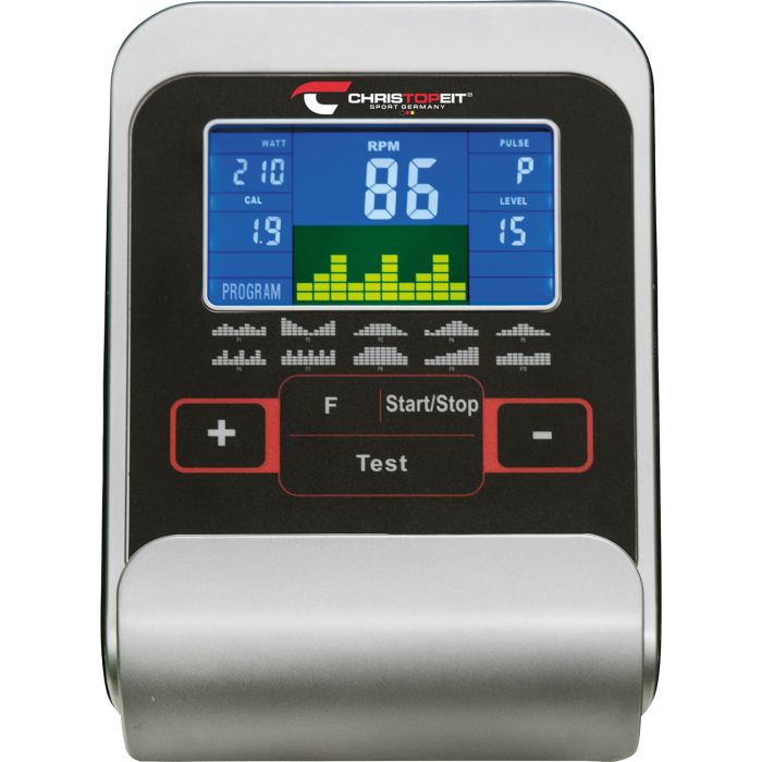 Hometrainer Ergometer AL 2 Silber - Gorilla Sports Schweiz