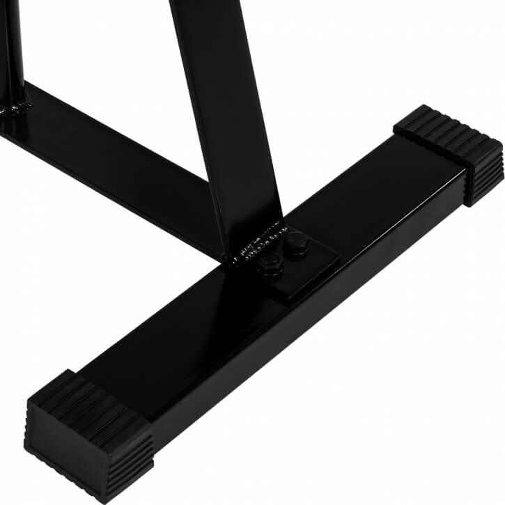 Hantelscheibenständer Schwarz und Weiss - Gorilla Sports Schweiz