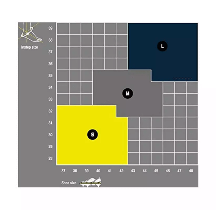 Push Sports Knöchelbandage 8 links/rechts S-L - Gorilla Sports Schweiz