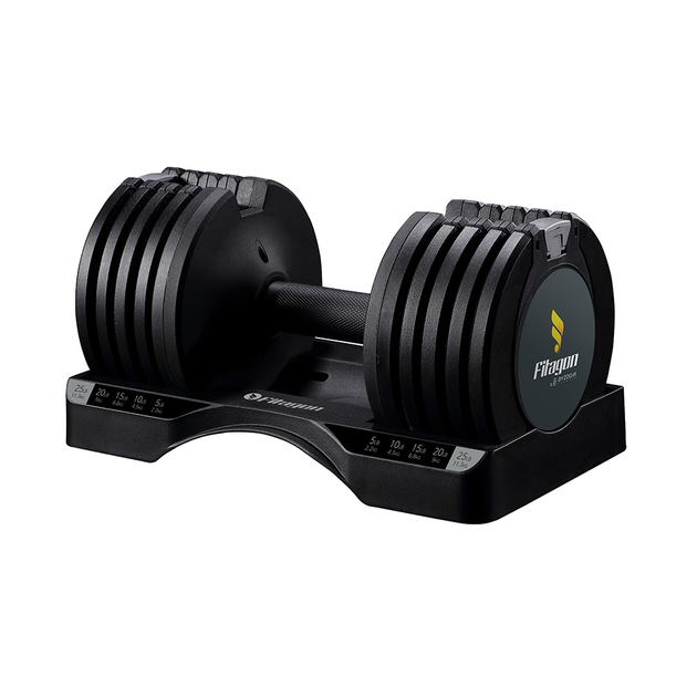 Fitagon Verstellbare Kurzhantel Flex (Schwarz)