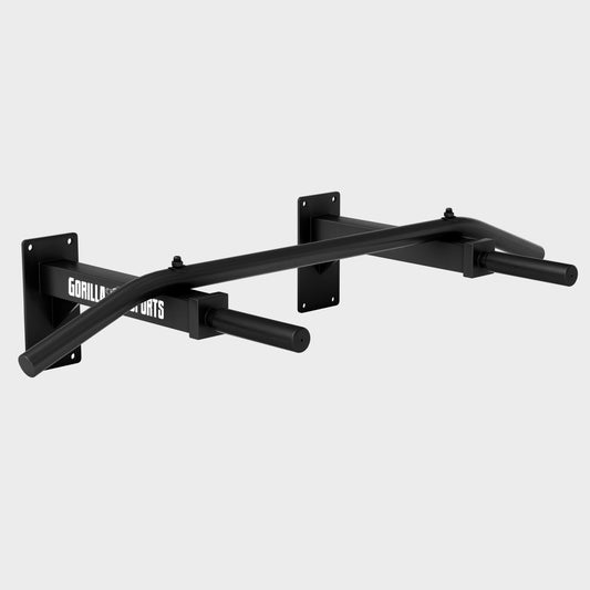 Support mural pour barre de traction en noir et blanc