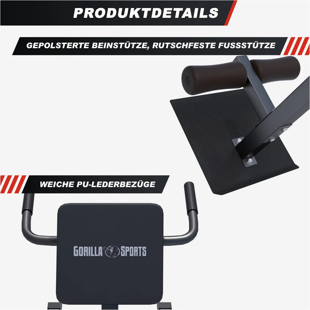 Hyperextension Rückenstrecker 45°