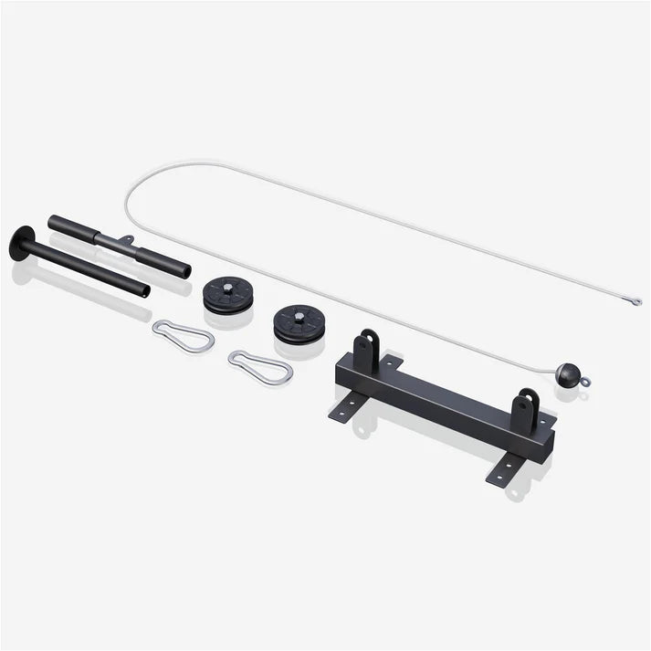 Support de Plafond pour Câble de Tour Lat Pulldown Noir