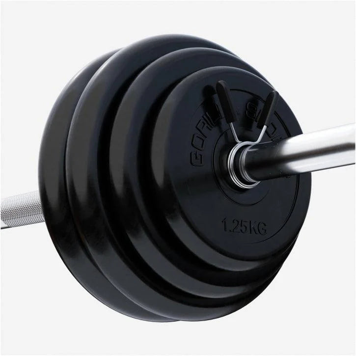 Hantelscheibenset Gummi 30/31 mm