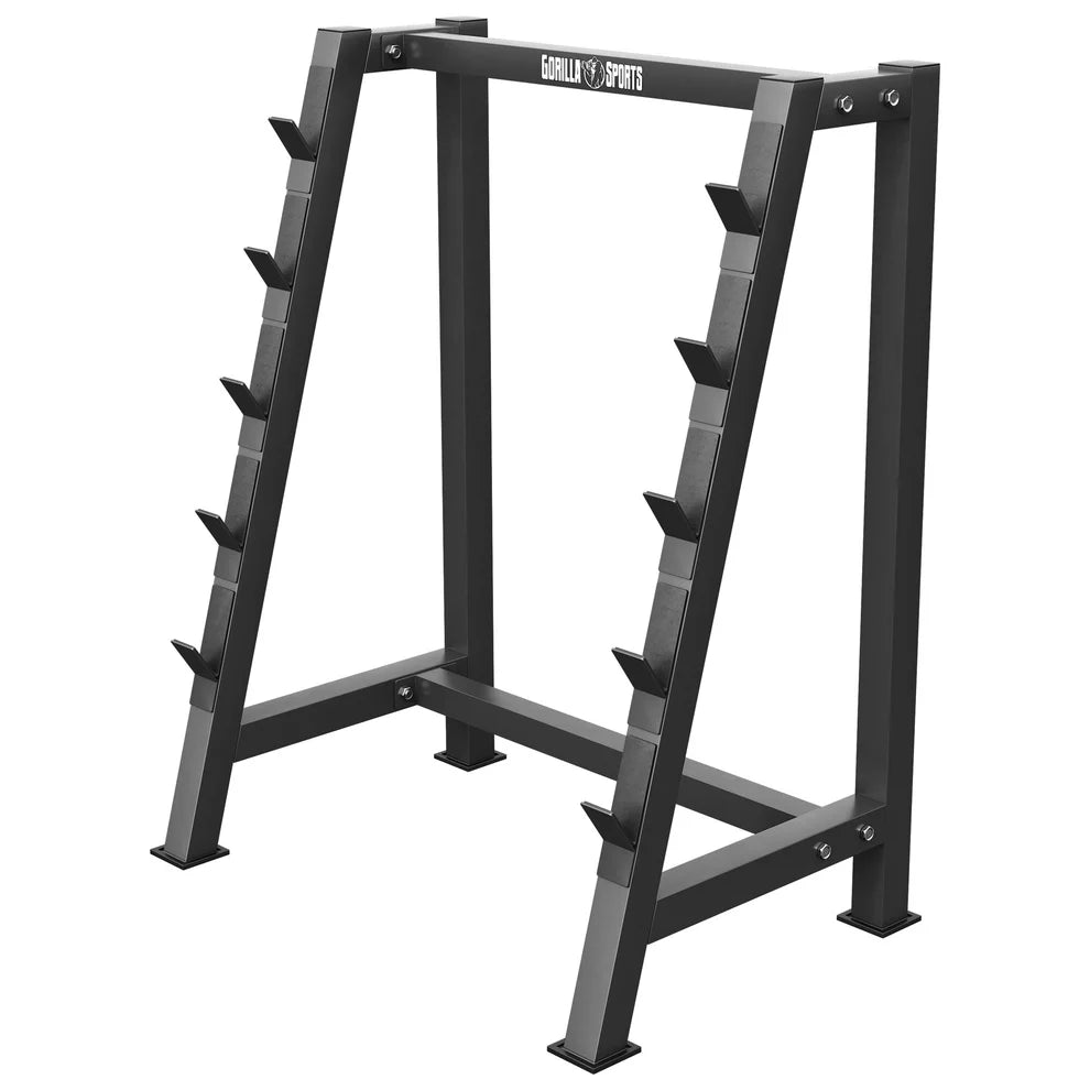 Ablage Langhantel Schwarz