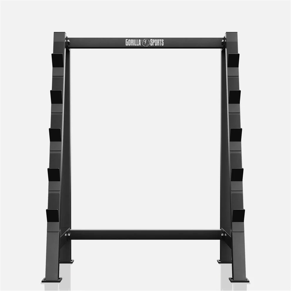 Ablage Langhantel Schwarz