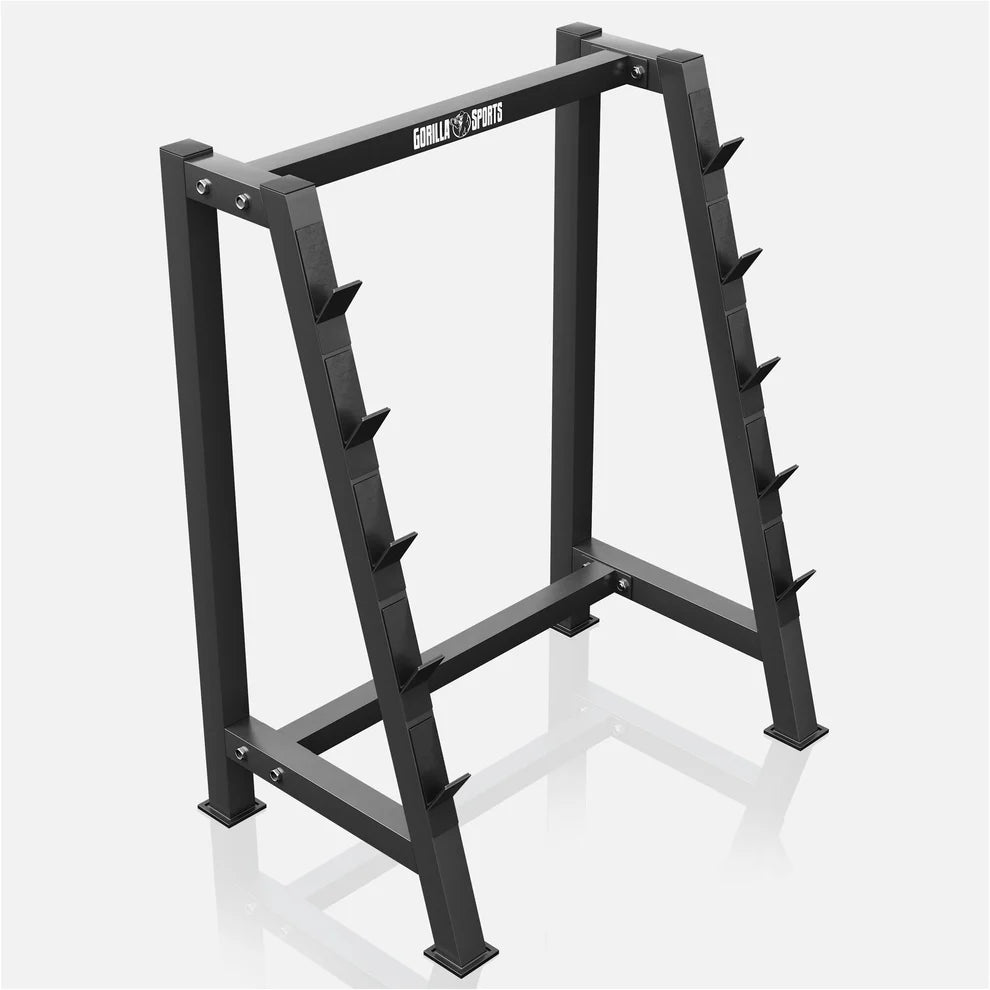 Ablage Langhantel Schwarz