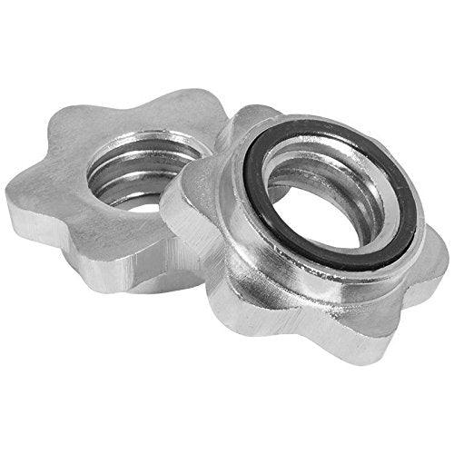 Hantelset inkl. 2 Kurzhanteln, SZ Curlstange und Federverschluss Chrom