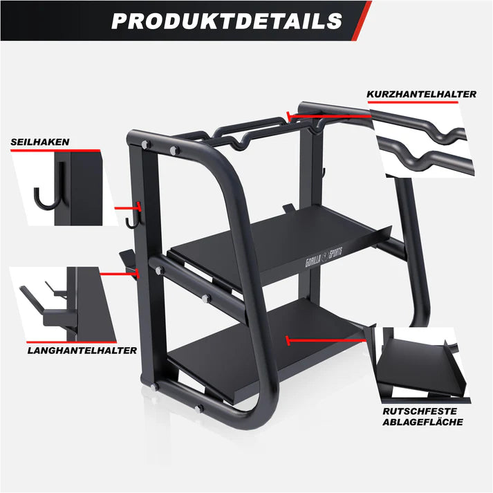 Hantelständer - Multifunktional