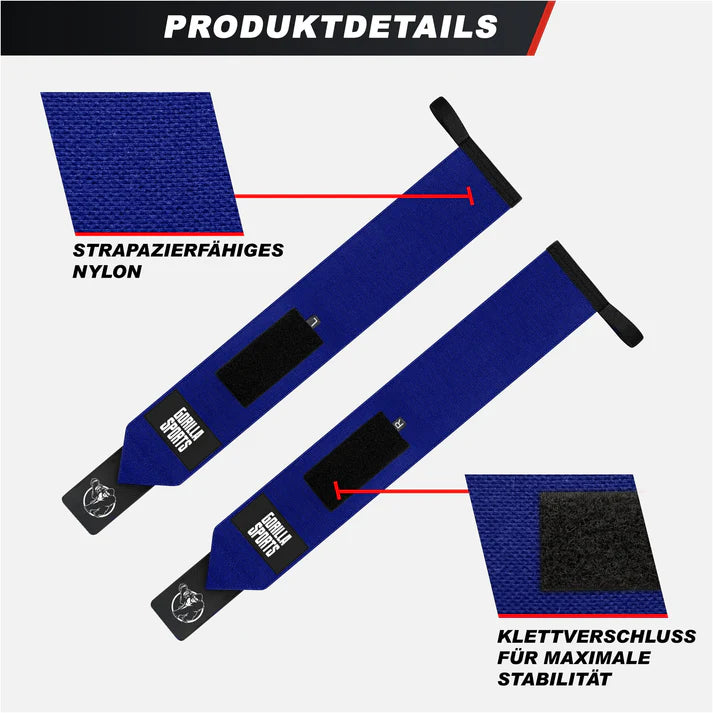 Handgelenk Bandage 2er Set 45 cm