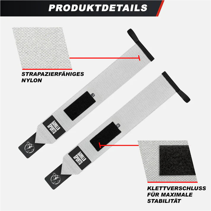 Handgelenk Bandage 2er Set 45 cm