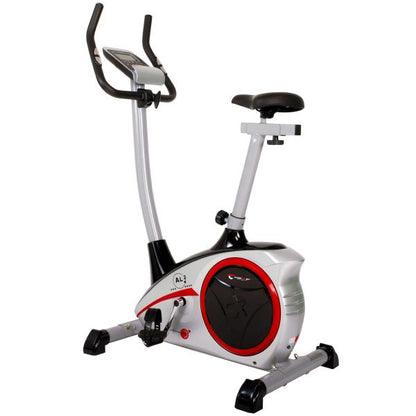 Hometrainer Ergometer AL 2 Silber - Gorilla Sports Schweiz