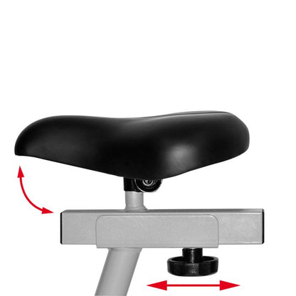 Hometrainer Ergometer AL 2 Silber - Gorilla Sports Schweiz