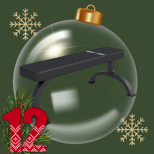 Flachbank Massiv Schwarz