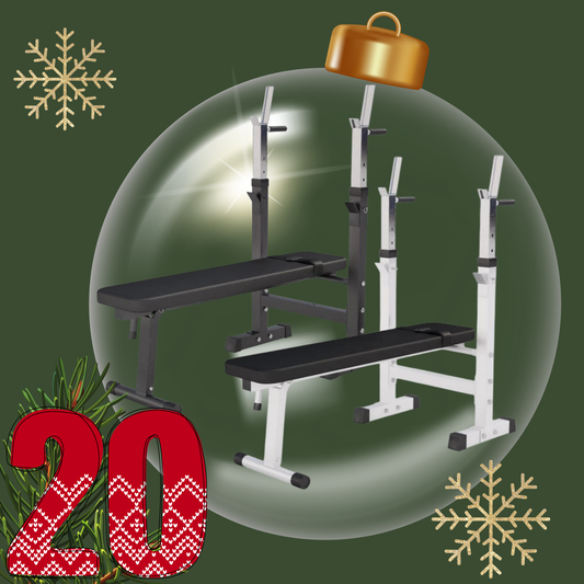 Hantelbank mit Ablage - Gorilla Sports