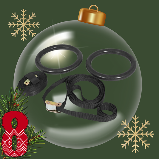 Turnringe Set Schwarz