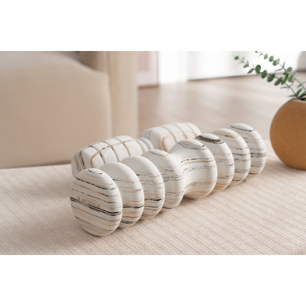 Byzoom Faszienroller in Marmoroptik