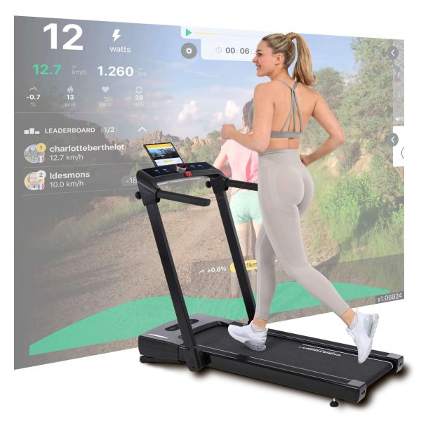 Laufband 2in1 schwarz