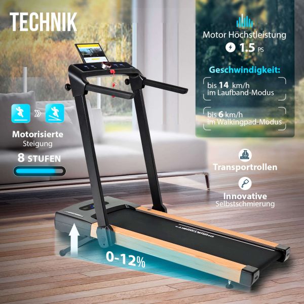 Treadmill 2 in 1 S