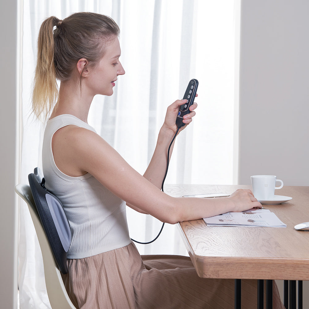 Rückenstrecker mit Dehnfunktion und Wärme