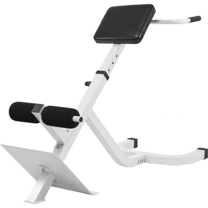 Rückenstrecker 45° Hyperextension Weiss - Gorilla Sports Schweiz