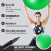 Gymnastikball Fitness Sitzball 75 cm Grün