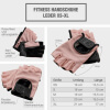 Fitness Handschuhe Leder Rosa XL