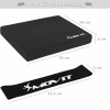 MOVIT® Balance Pad Sitzkissen Schwarz mit Gymnastikband