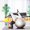 MOVIT® Gymnastikball 75 cm Violett mit Fusspumpe