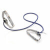Thera Band Bodytrainer Tubing blau – 1,4m mit flexiblen Handgriffen
