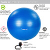 MOVIT® Gymnastikball 85 cm Violett mit Fusspumpe