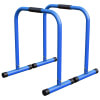 Push-up Stand Bar Parallettes Schwarz/Rot/Blau