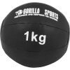Kunstleder Medizinball 1 KG - Gorilla Sports
