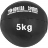 Kunstleder Medizinball 5 KG - Gorilla Sports