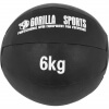 Kunstleder Medizinball 6 KG - Gorilla Sports