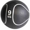 Medizinball Schwarz/Silber 9 KG